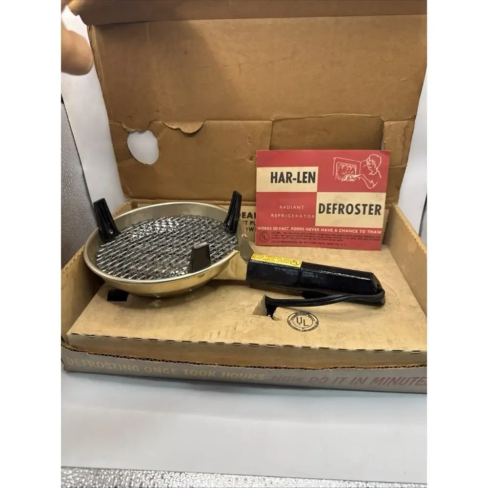 Vintage Harlen Radiant Refridgerator Defroster *
